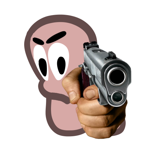 Cursed Emoji pointing gun Meme Generator - Imgflip