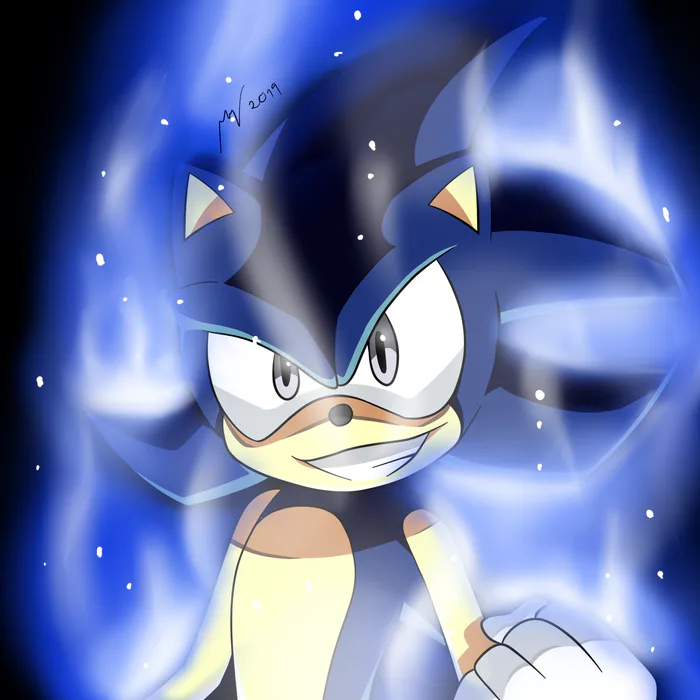 Redraw Dark Sonic, Fanart