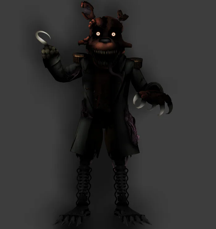 Aleksz. on Game Jolt: Withered Freddy in FNaF AR (Rebooted)