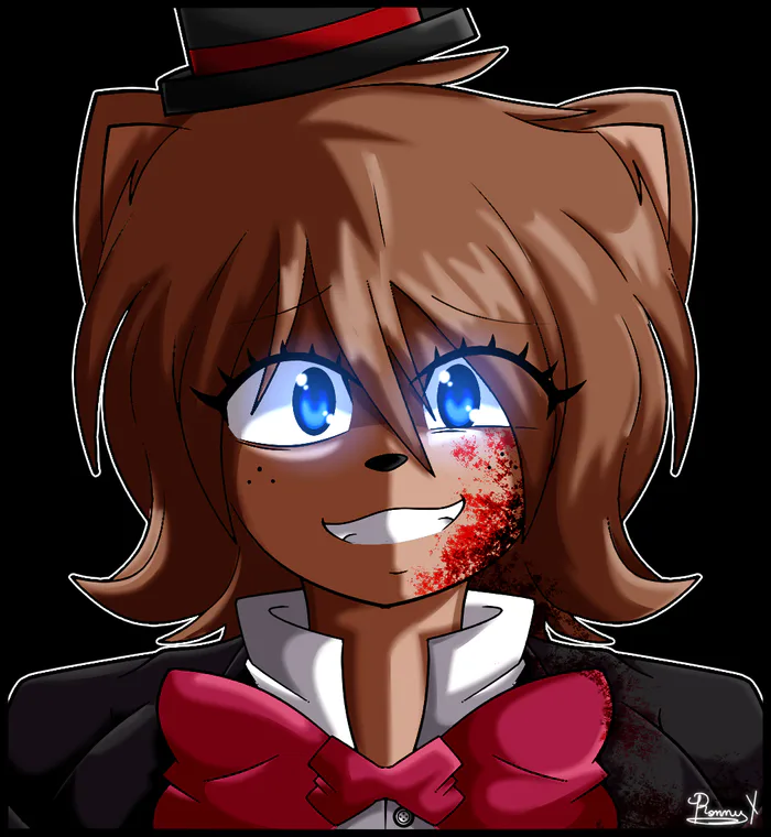 FNIA - Draw Anime Freddy (Five Nights In Anime: Reborn) 