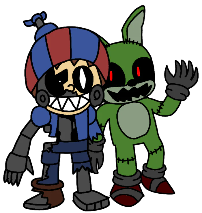 RandomFandom12 on X: For @janette_the, Withered Freddy as a Sonic