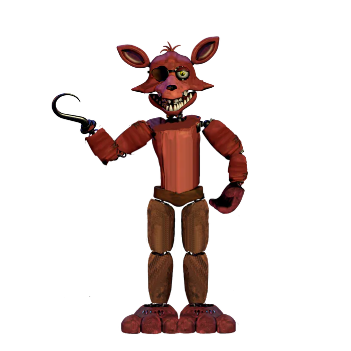 Withered Foxy  FNAF 2 Minecraft Skin