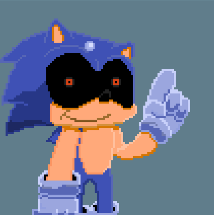 Pixilart - Metal sonic exe by Sonic-Gamer