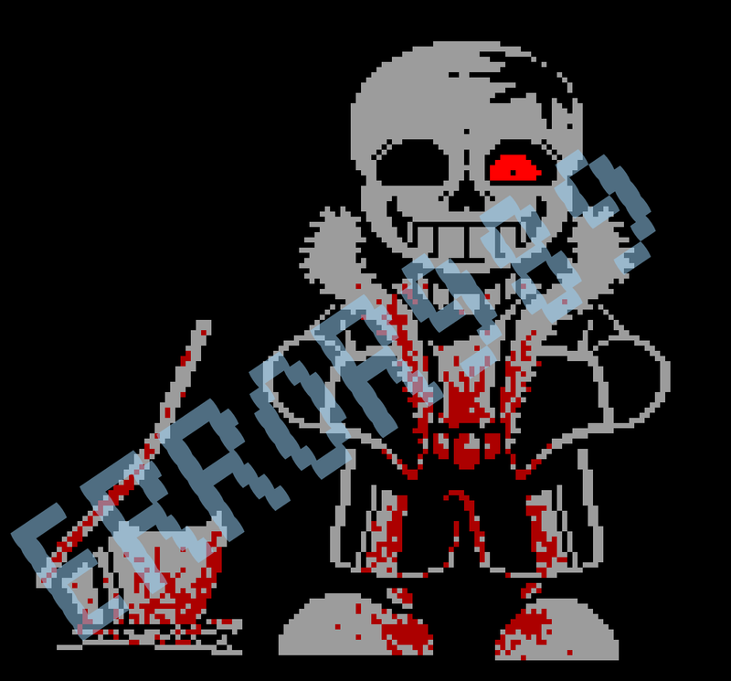 Pixilart - sans hard mode phases by sans-error-fell