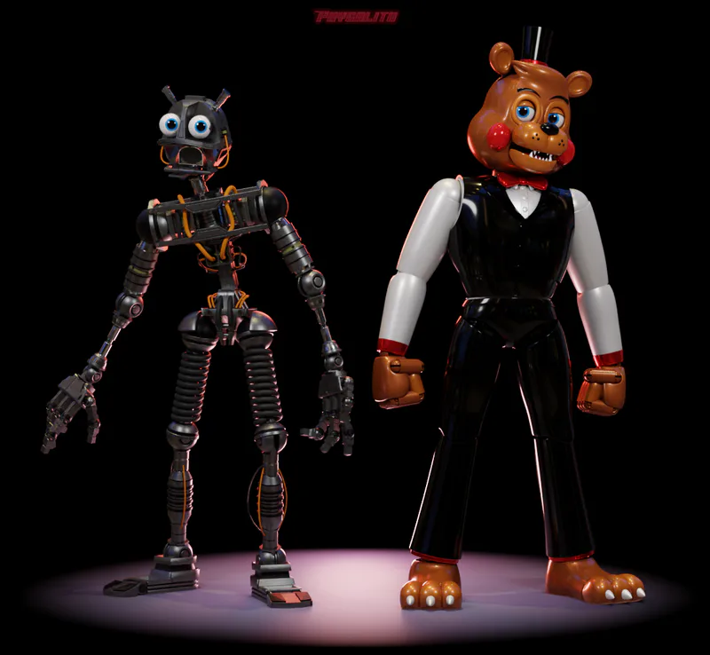 TEORIA! GREGORY É UM ROBÔ? Five Nights at Freddy's Security Breach