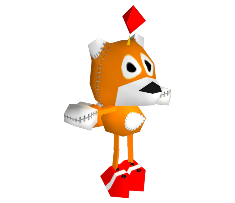 Pixel Papercraft - Tails Doll (Sonic R)