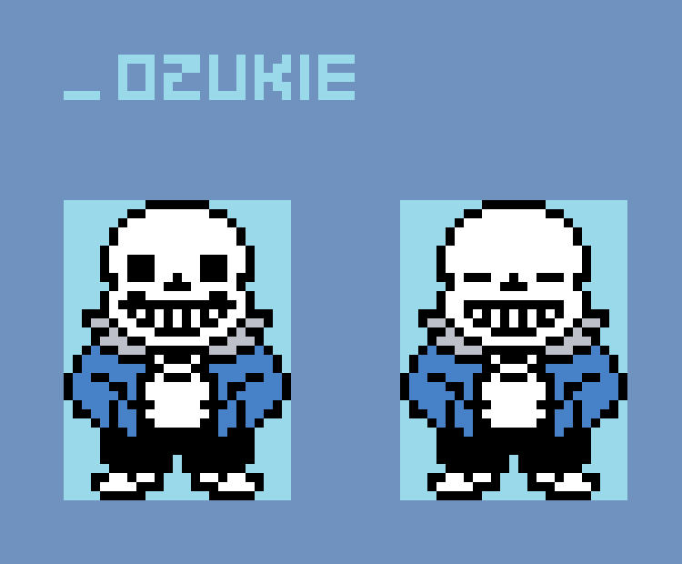 The Ink Sans sprite for my game is finally done! I hope you like it! :  r/Undertale