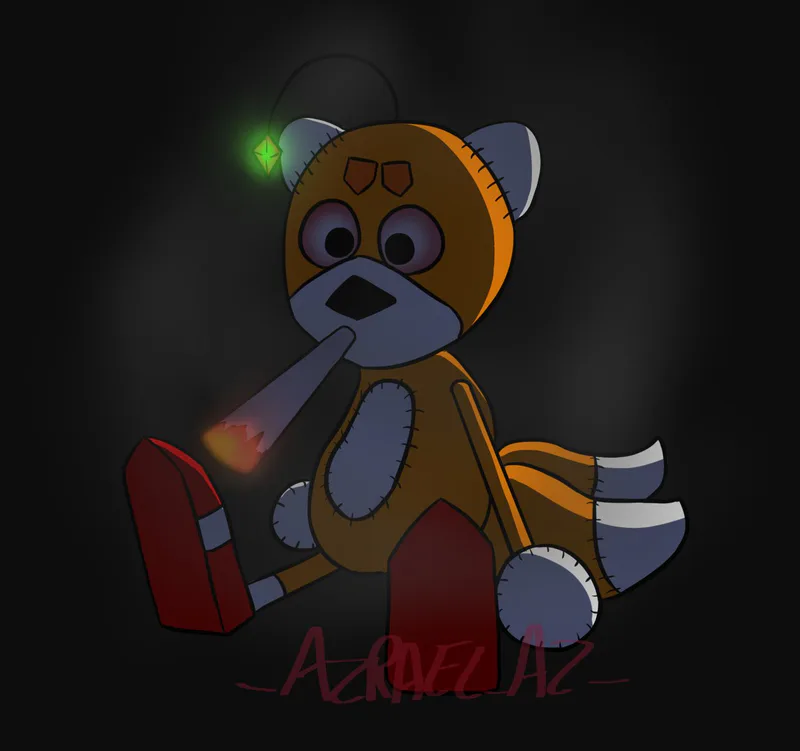 what am I doing? on Game Jolt: I want to see Tails Doll ! Found