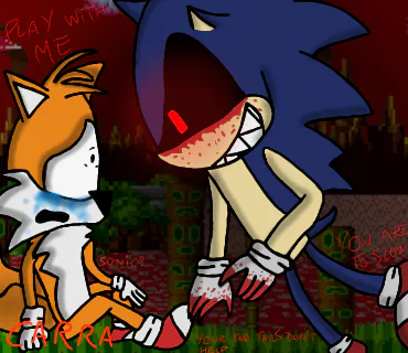 Fnf Gacha Tails.exe (Sonic.Exe 2.0 mod) - ibisPaint