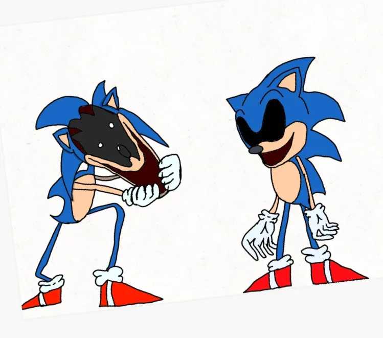 bye bye on Game Jolt: Sonic vs Sonic EXE