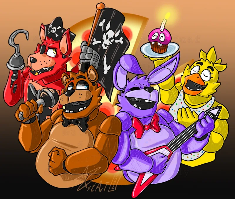 Fnaf fan art