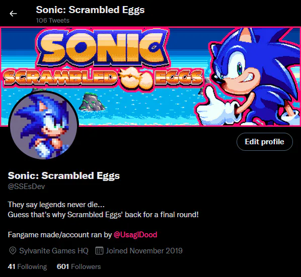 Sonic: Scrambled Eggs by UsagiDood - Game Jolt