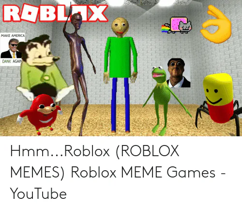 ROBLOX MEME GAMES 