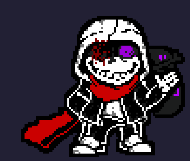 Final encounter sans pixel art