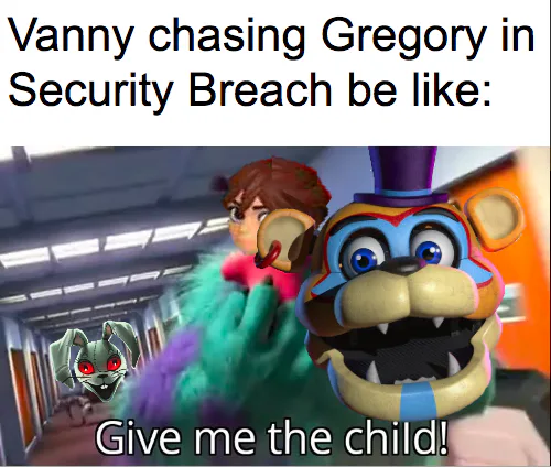 Baby Gregory (FNAF Security Breach Comic Dub) 