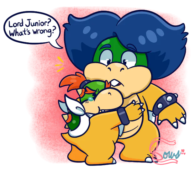 bowser jr and ludwig