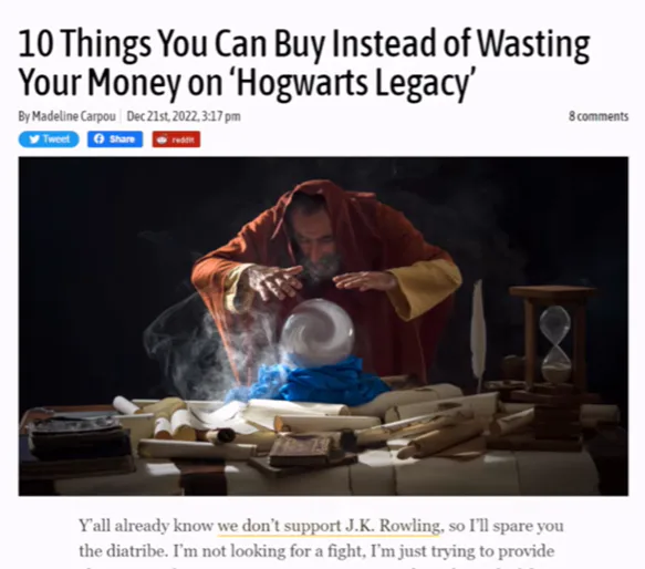 How it started 10 Things You Can Buy Instead of Wasting Your Money on 'Hogwarts  Legacy