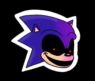 Lord X Sonic Exe Sticker