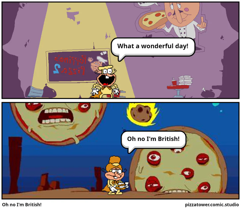 Pizza tower art/character image - Comic Studio