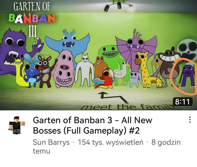 Garten of Banban 3 - ALL NEW BOSSES (Full Gameplay) -  in