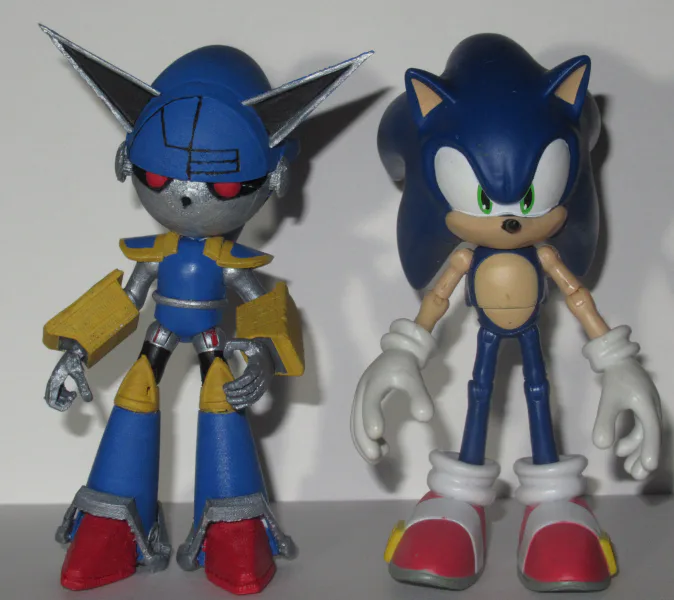 IDW Neo Metal Sonic and Super Neo Metal Sonic edit #CapCut