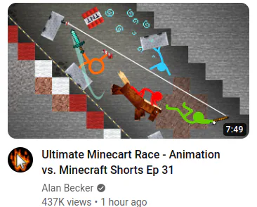 Animation vs. Minecraft Shorts Season 1 - All Episodes (1)