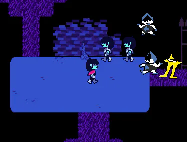 Xen/[Oku]/{Meg} on Game Jolt: a probably oversized canon Dustdust sans  overworld sprite