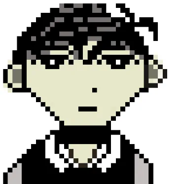 Omori sprites pixel art