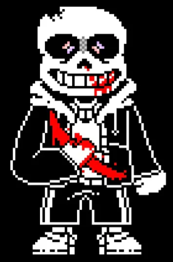 Last breath sans phase 3 5 pixel art