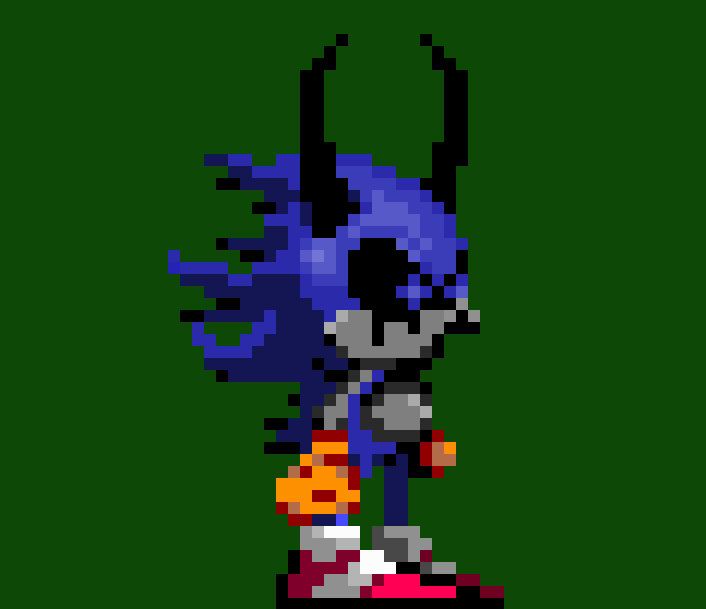 Pixilart - Metal sonic exe by Sonic-Gamer