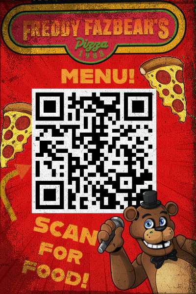 Our Menu – Freddy Fazbear's Pizza