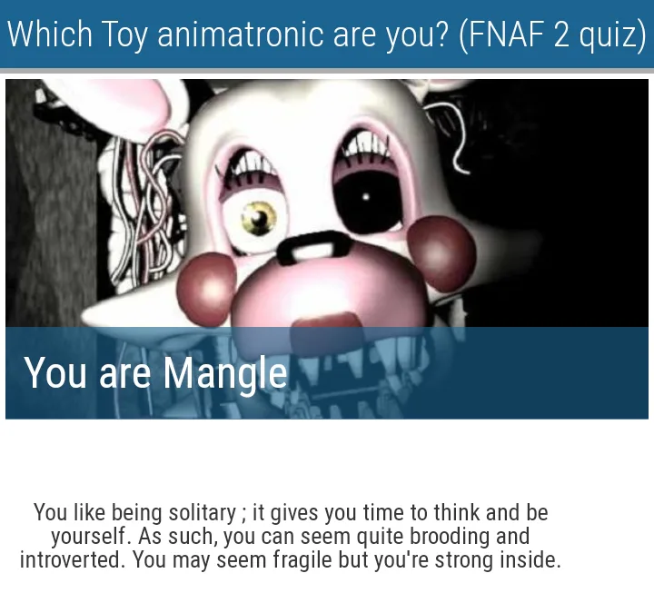 Which Five Nights At Freddy's Foxy Are You? - ProProfs Quiz