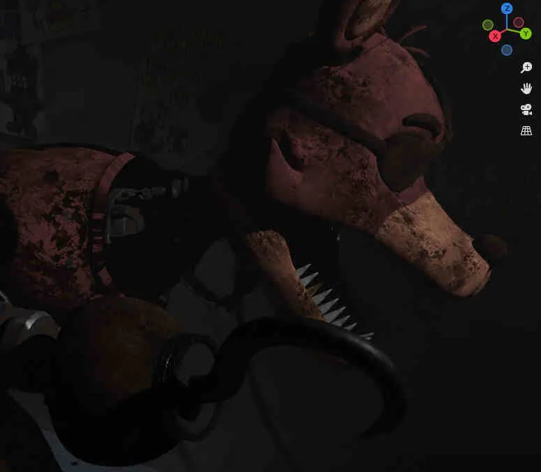 FNaF 2 Remade Withered Foxy Jumpscare : r/fivenightsatfreddys