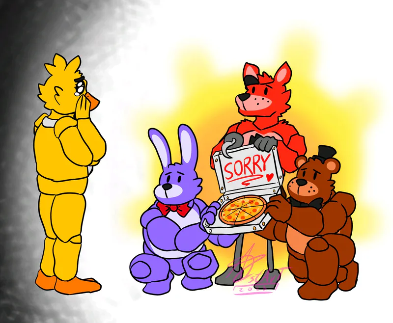 The only good fnaf fan-art on pintrist - Imgflip