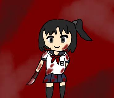 Making low sanity ayano Aishi in Gacha Club Yandere Simulator