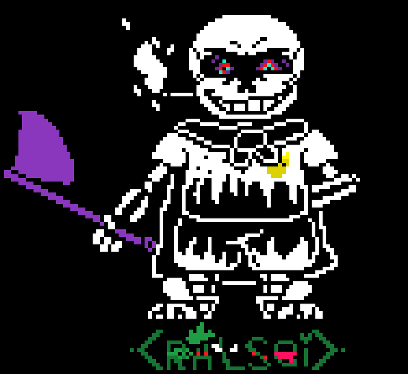 No Item Hardmode Sans full battle phase 1-5. Undertale Fan-Game 