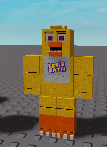 Withered Chica  Minecraft Skin