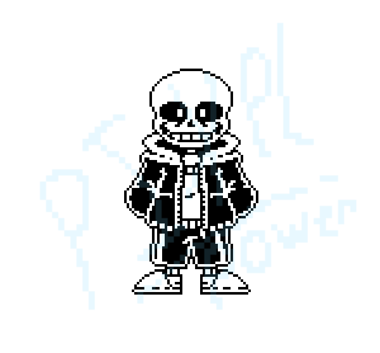 underswap sans pixel art : r/Undertale