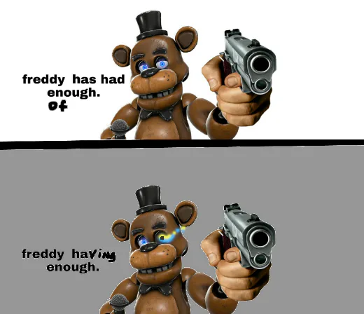 stArTGJ1996 on Game Jolt: Withered Freddy knows good manners 😌🎩 [My old  meme art] #fnaf #fi