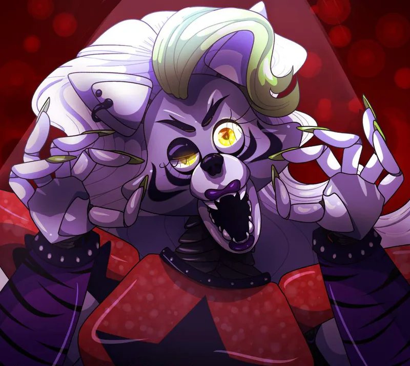 ArtStation - “GREGORY!!” (Fnaf Glamrock Freddy fanart)