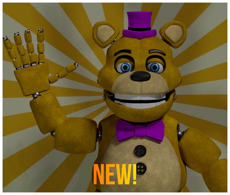 Aleksz. on Game Jolt: Withered Freddy in FNaF AR (Rebooted)