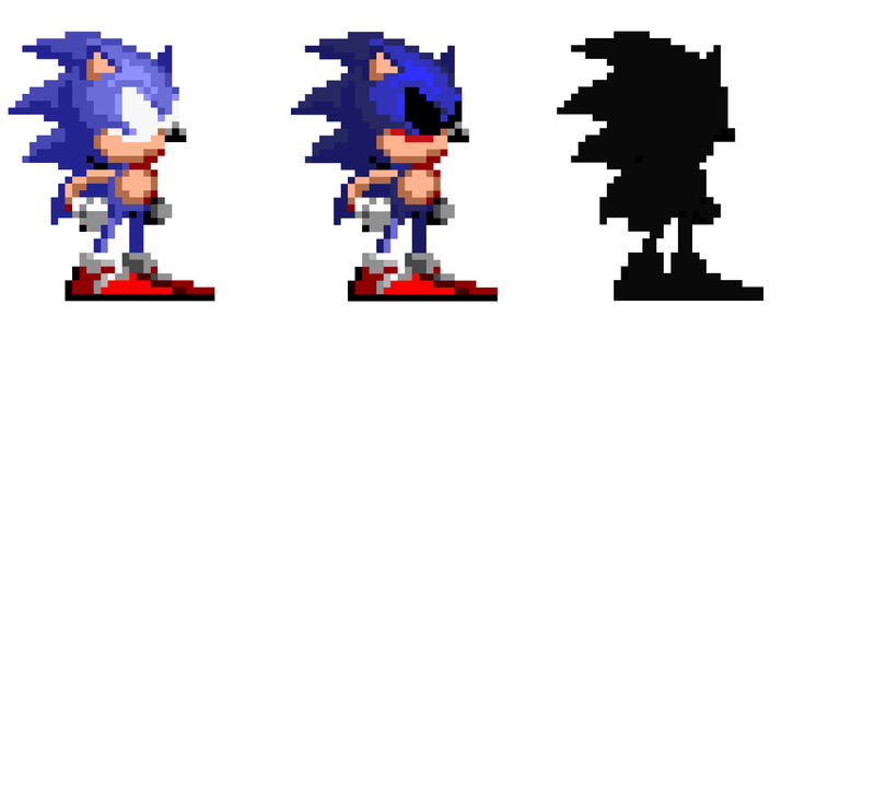 Sonic.exe/Exemonster - New Sprite Animation. by