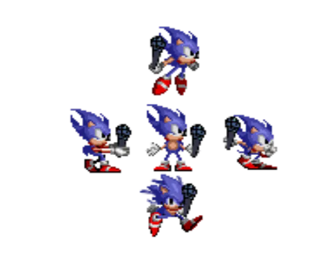 sonic flipaclip sprite animation｜Pesquisa do TikTok