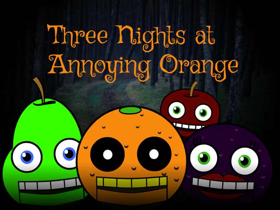 Annoying Orange Plays - Five Nights at Candy's 3 Demo (SCARY FNAF