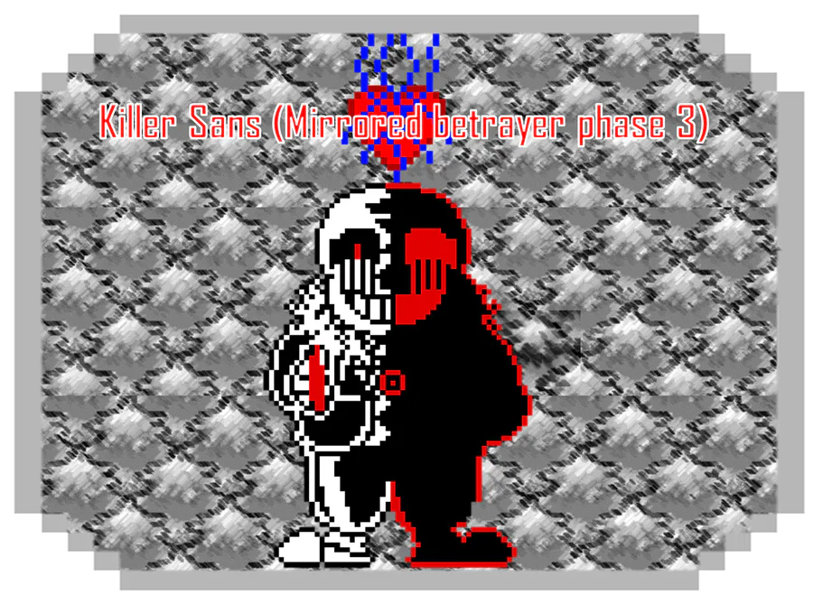 Hate Killer Sans(Mirrored Killerside phase 2)