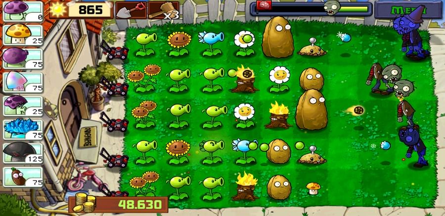 Plants Vs Zombies Project DS by RedBrothersX3D - Game Jolt