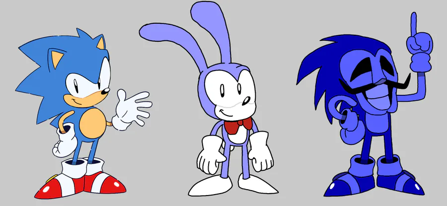 Majin Sonic mania sprite style 