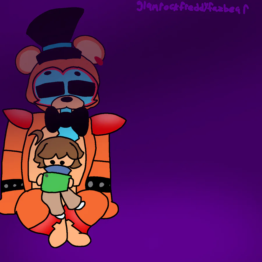 Furrboll on Game Jolt: Under the bed, Gregory (FNAF SB fanart)