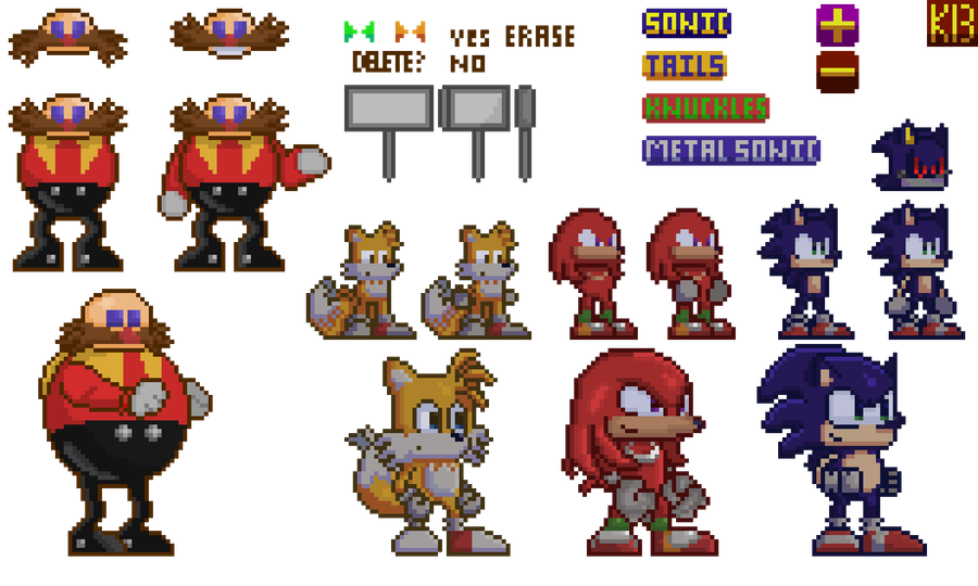 Kanomi13 on Game Jolt: Some meh metal sonic sprites. They are not finished  at all / Alguno