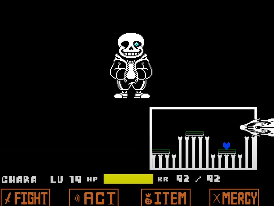 UNDERTALE  Sans Survival Fight by I'm Ari - Game Jolt